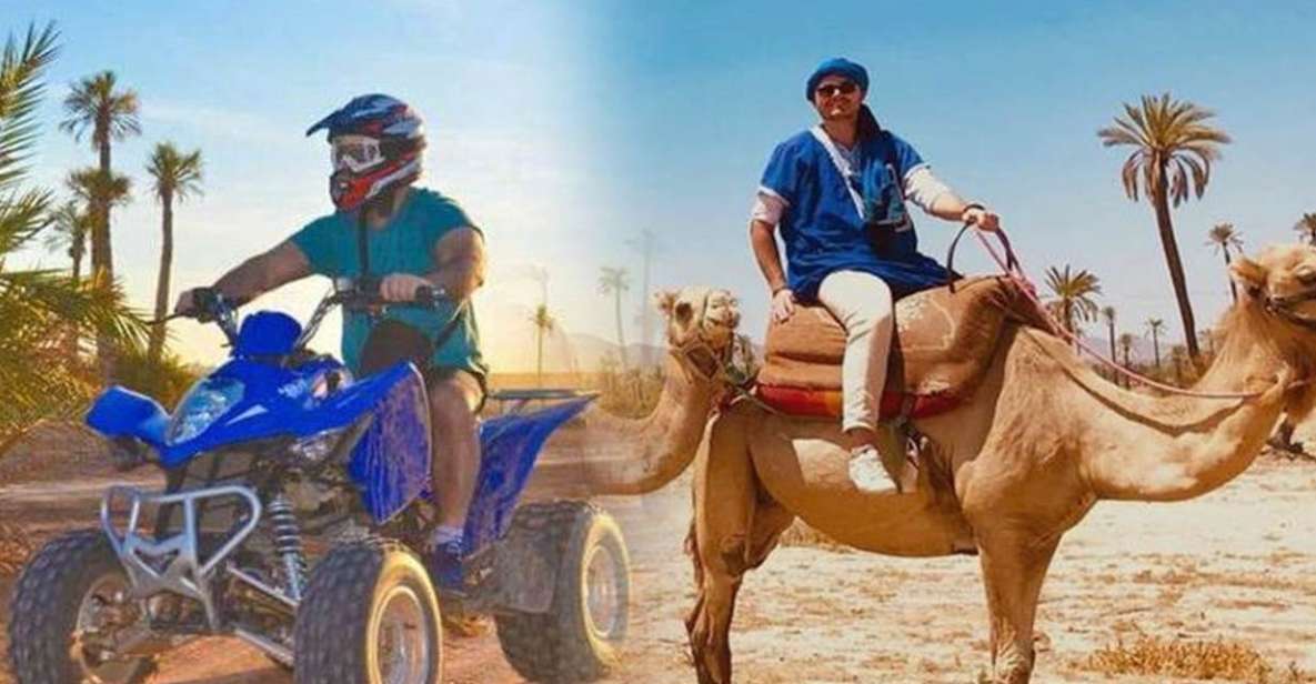 Marrakech Palmeraie : 3-Hour Quad Bike & Camel Ride - Key Points