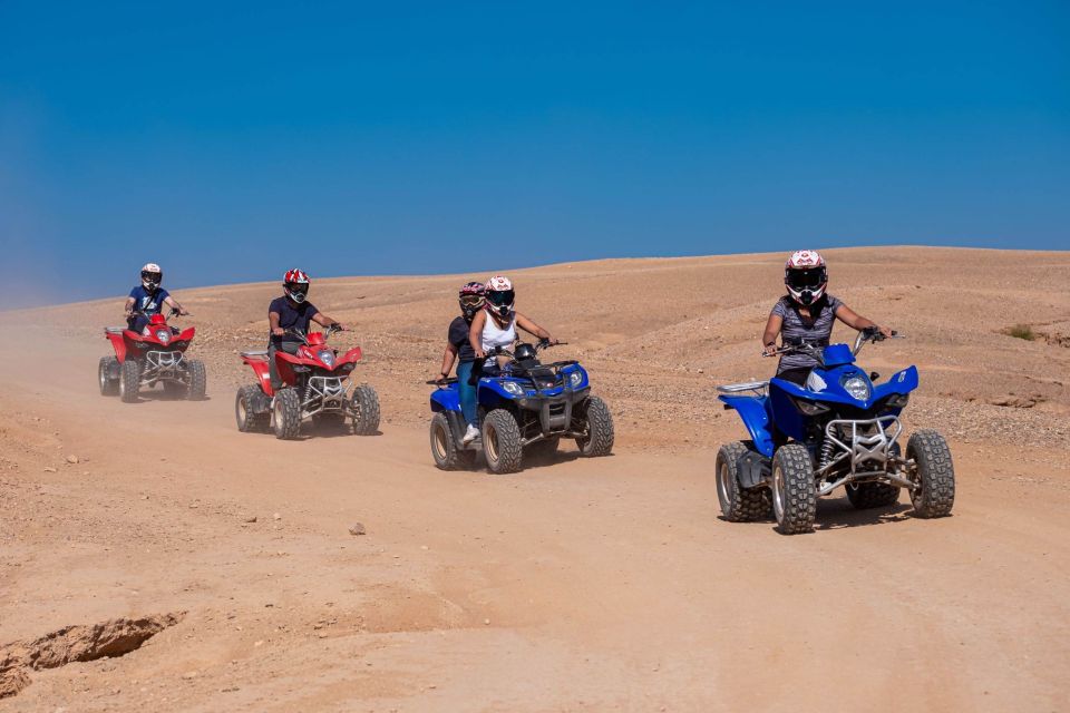 Marrakech Palmeraie : Quad Bike Experience With Tea Break - Key Points