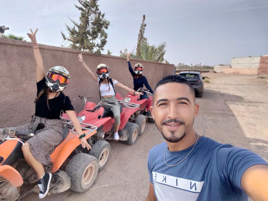 Marrakech: Palmeraie Quad Bike & Traditional Moroccan Spa - Key Points