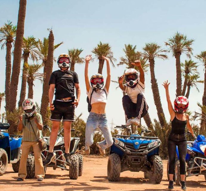 Marrakech: Quad Bike Tours to Desert and Palmeraie - Key Points