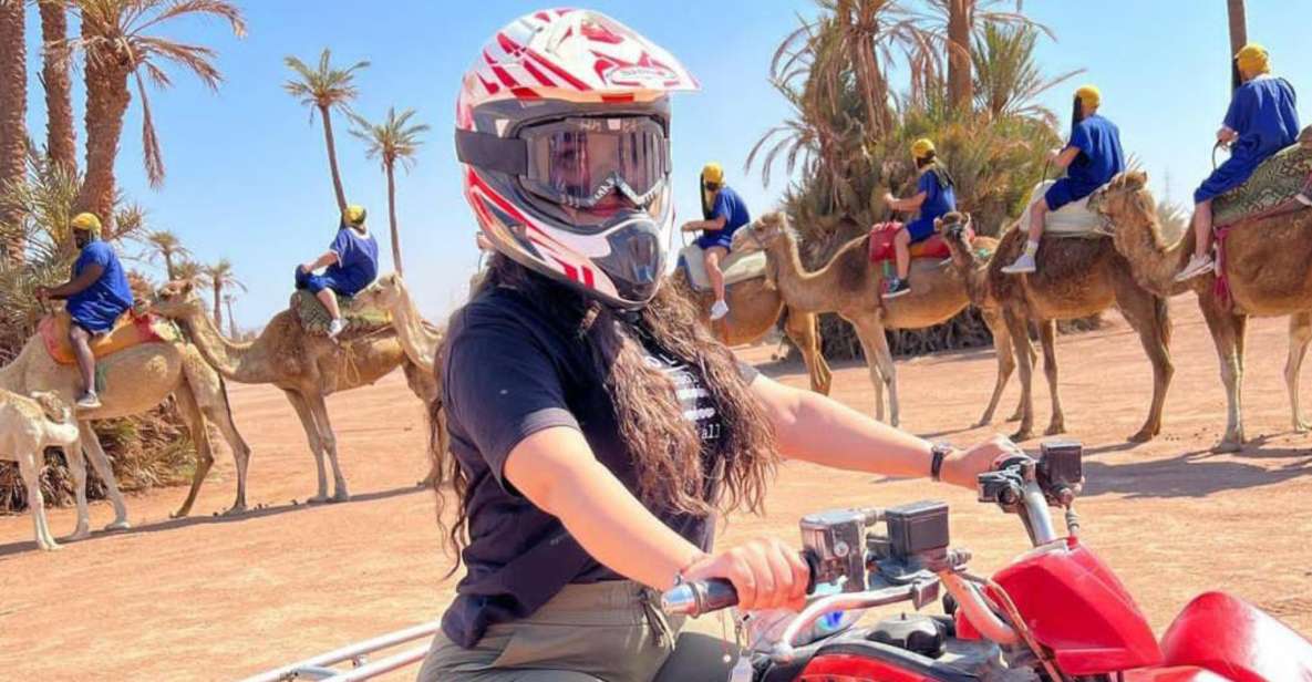 Marrakech : Quad & Dromedary Ride With Break Tea & Transfert - Key Points