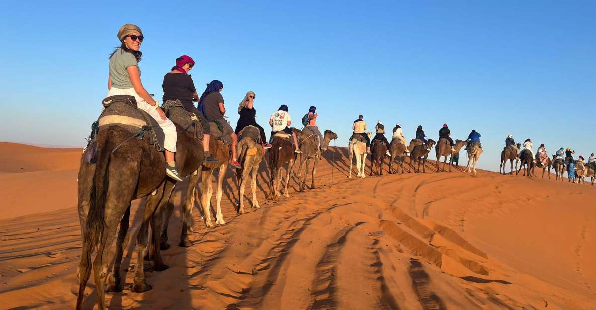 Marrakech to Fes 3 Days Sahara Tour via Merzouga Desert - Key Points