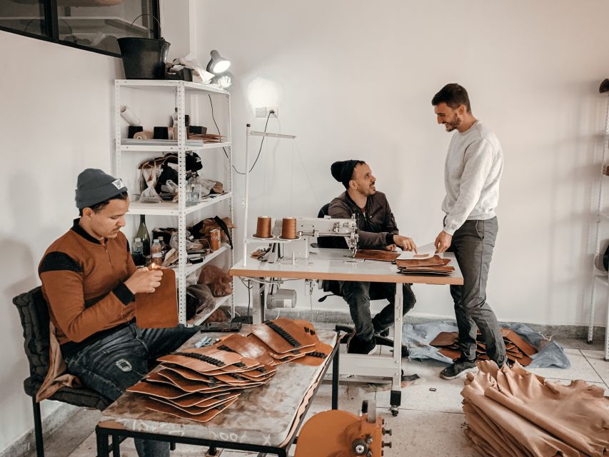 Marrakech: Tour of a Moroccan Leather Workshop (by Germans) - Key Points