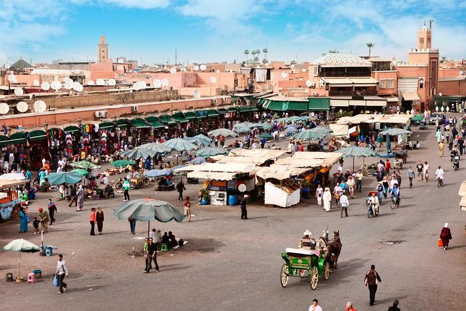 Marrakesh Day Trip From Casablanca With Camel Ride And Lunch At Agafay Desert - Key Points