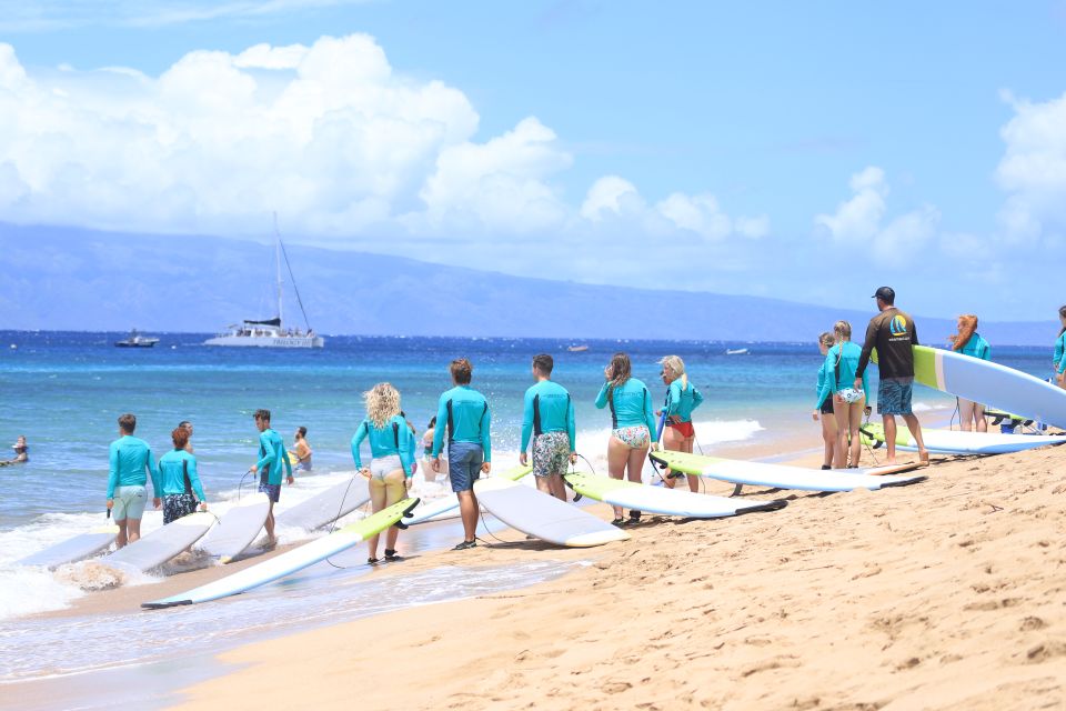 Maui: Group Surf Lesson - Key Points