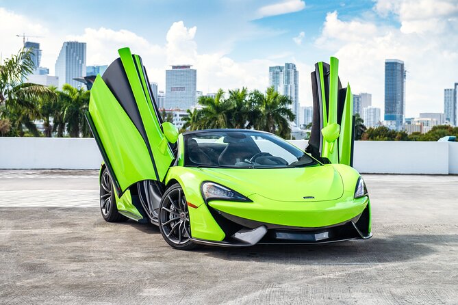 McLaren 570S Spyder - Supercar Driving Experience Tour in Miami, FL - Key Points