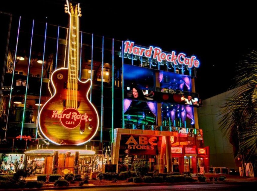 Meal at Hard Rock Las Vegas on the Las Vegas Strip - Key Points