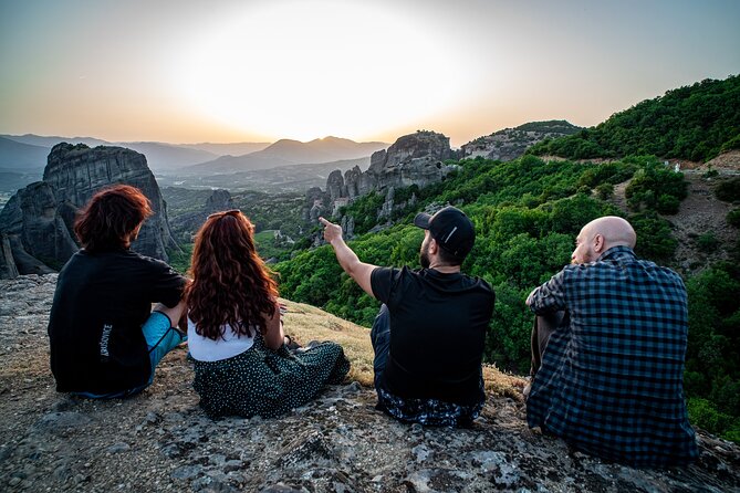 Meteora Sunset Sightseeing Tour With Hotel Pick up - Key Points