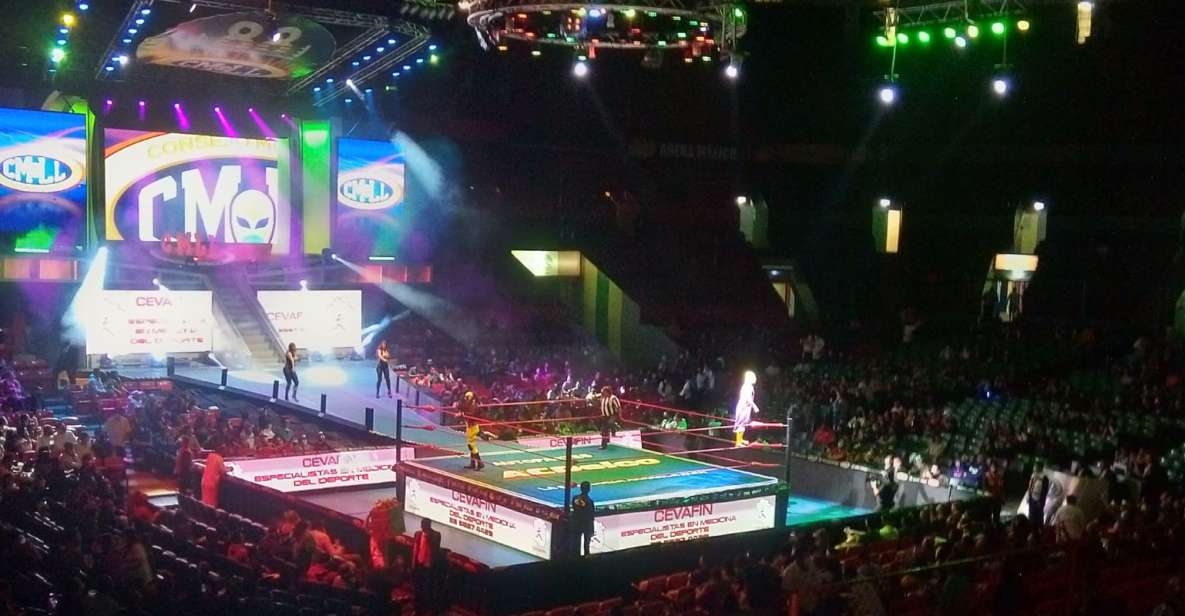 Mexico City: Wrestling Show Ticket & Double-Decker Bus Trip - Key Points