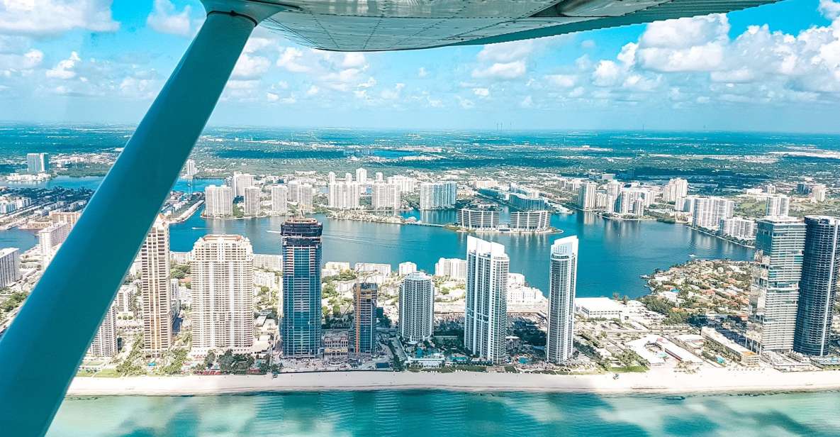 Miami Beach: South Beach Private Airplane Tour With Drinks - Key Points