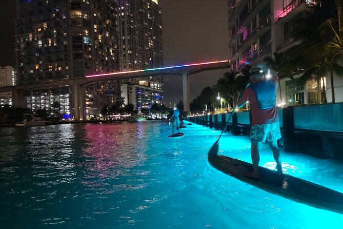 Miami City Lights Night SUP or Kayak - Key Points