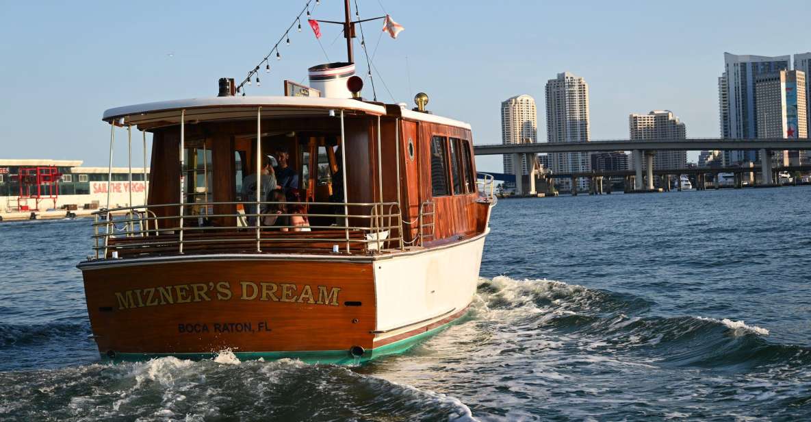 Miami: History of Miami Vintage Yacht Cruise - Key Points