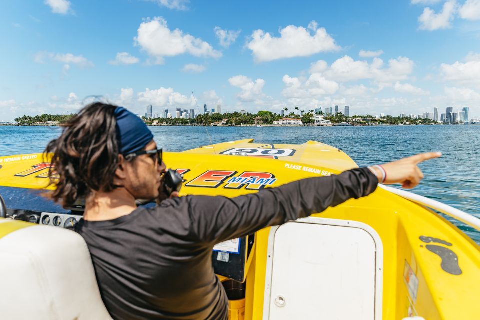 Miami: Sightseeing Speedboat Tour - Key Points