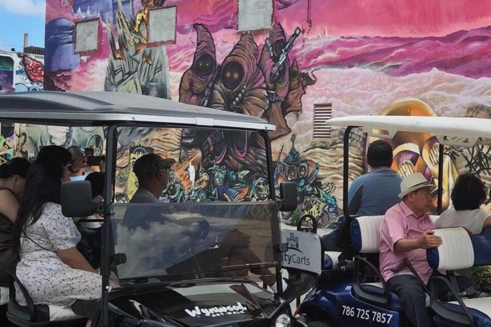 Miami: Wynwood Graffiti Brewery Golf Cart Tour - Key Points