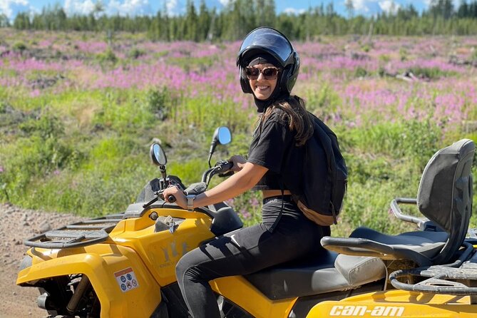 Midnight Sun ATV Ride During the Golden Hour From Rovaniemi - Witness the Golden Hour Glow