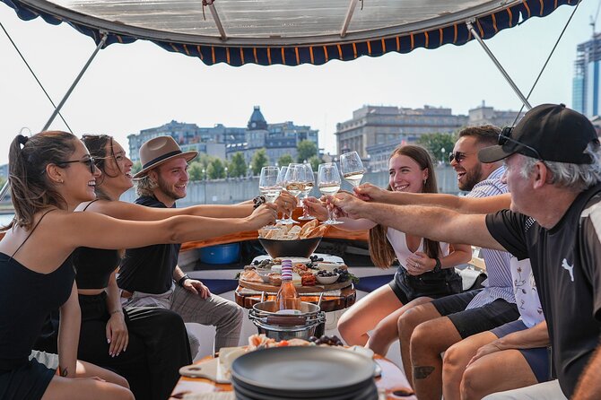 montreal guided electric boat cruise with onboard bar Montreal: Guided Electric Boat Cruise With Onboard Bar