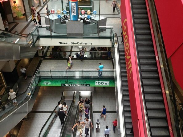 Montreals RESO Underground City Downtown Tour by MTL Detours - Key Points