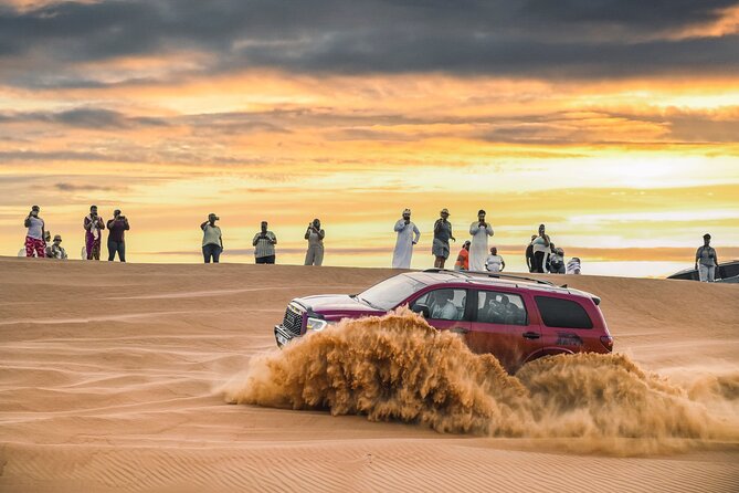 Morning Adventure From Dubai: Desert Dune Bashing, Sand Boarding, Camel Ride - Key Points