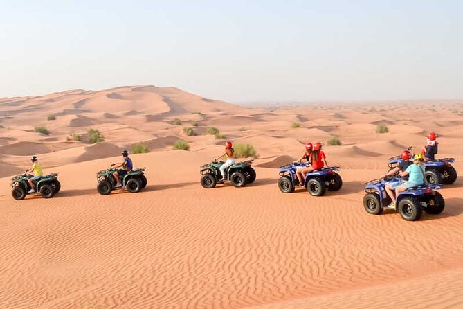Morning Desert Safari With Camel Ride and Quad Bike - Key Points