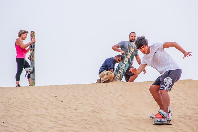 Morning Dubai Desert Safari With Camel Ride & Sand Boarding - Key Points