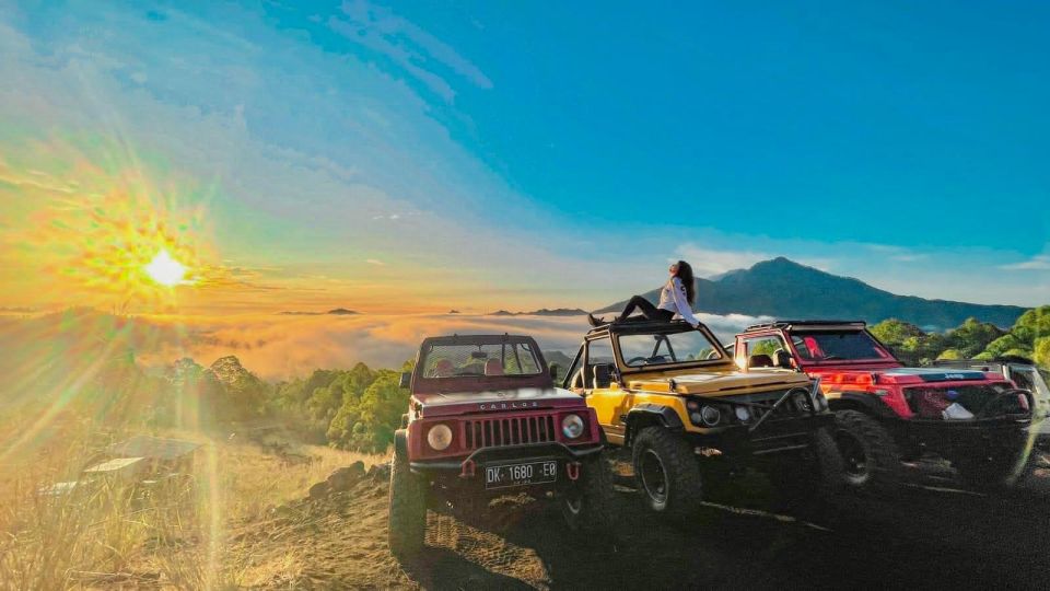 Mount Batur Sunrise Jeep and Waterfall Tour - Key Points