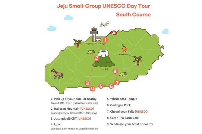 Mt. Halla, Jusangjeolli Cliff & Cheonjiyeon Falls Jeju Tour (Mar ) - Key Points