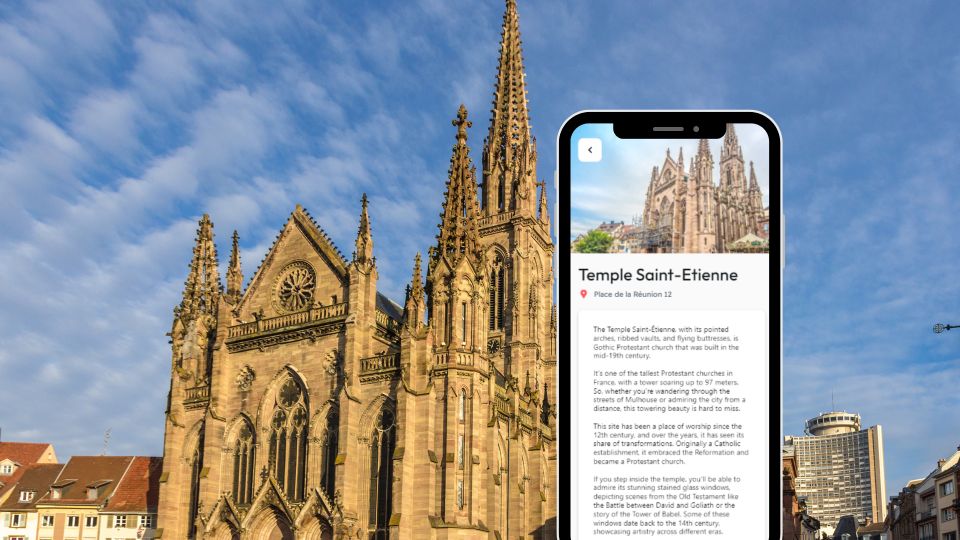 Mulhouse: City Exploration Game and Tour on Your Phone - Key Points