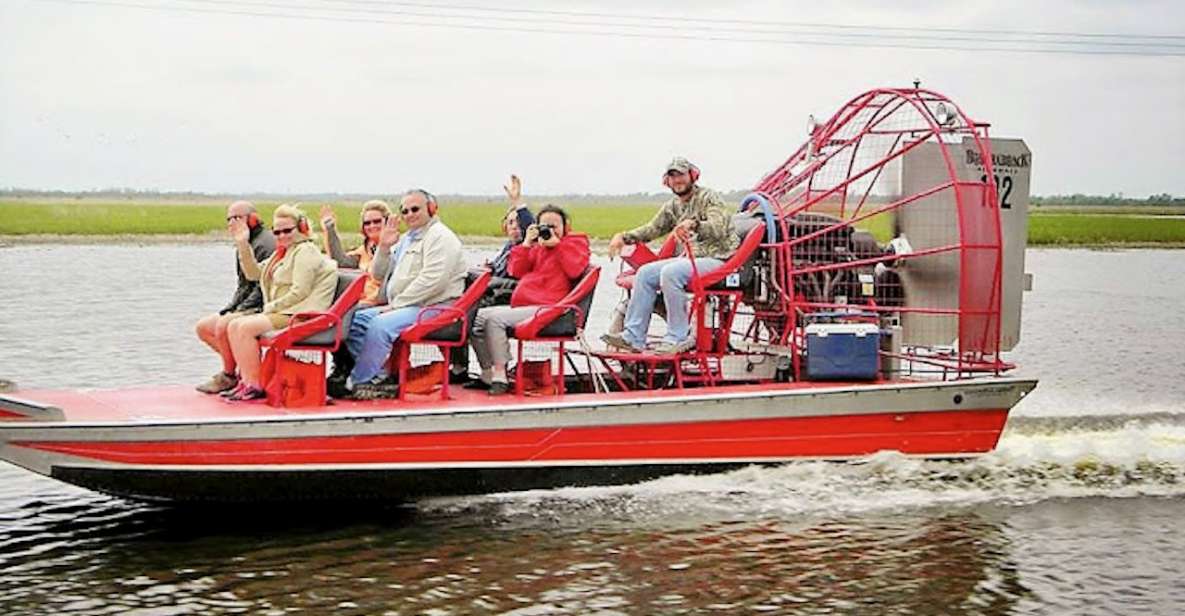 New Orleans: 10 Passenger Airboat Swamp Tour - Key Points