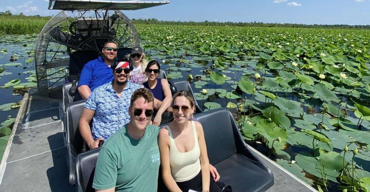 New Orleans: 10 Passenger Airboat Swamp Tour - Key Points