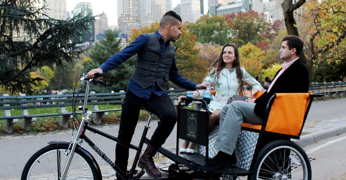New York City: Central Park Tour by Pedicab - Key Points