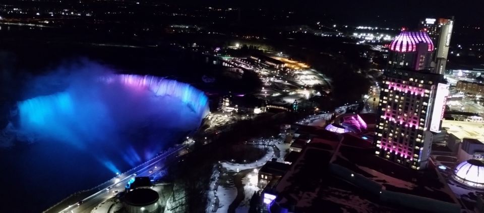 Niagara Falls Boat Ride and Illumination/Fireworks Tour - Key Points