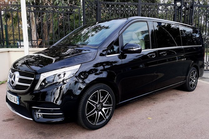 Nice Airport Transfer to Antibes. Luxury Minvan up to 7 Travelers, All Included.