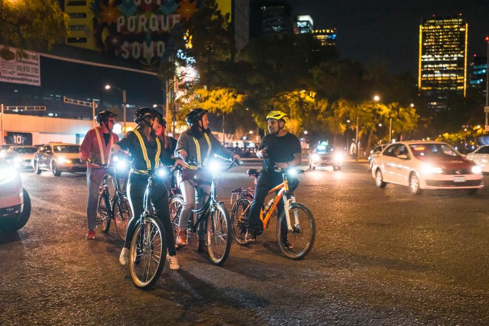 Night Street Food Bike Tour Mexico City - Key Points