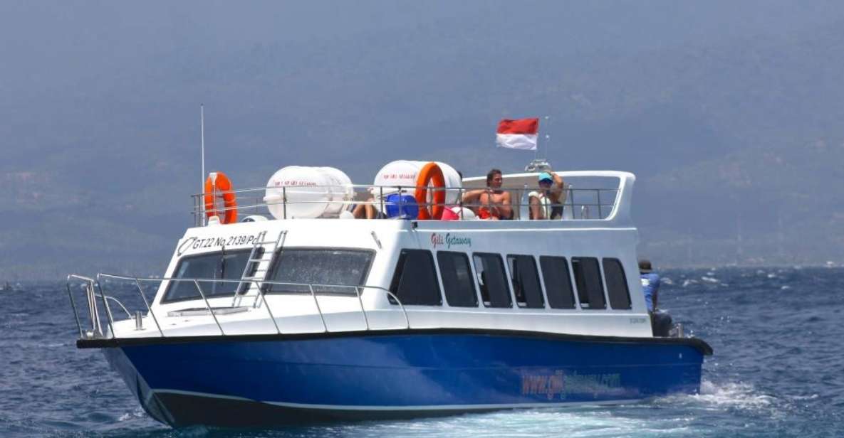 Nusa Penida-Gili Gede Fast Boat Transfers - Key Points