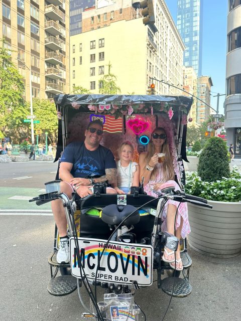 NYC Pedicab Tour: Central Park, Rockefeller, Times Square - Key Points