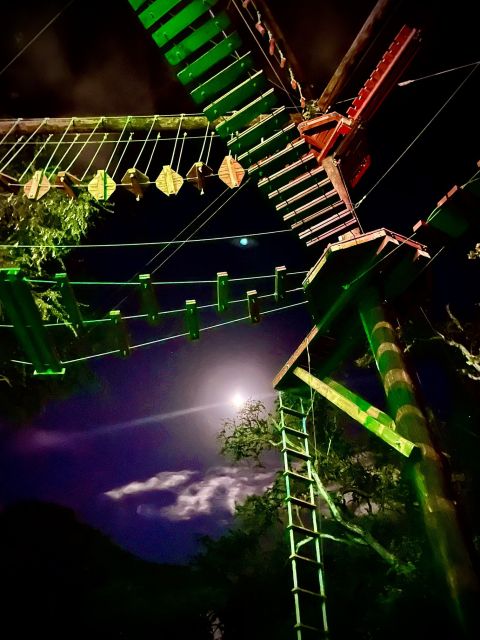 Oahu: Night Ninja Adventure Course - Key Points