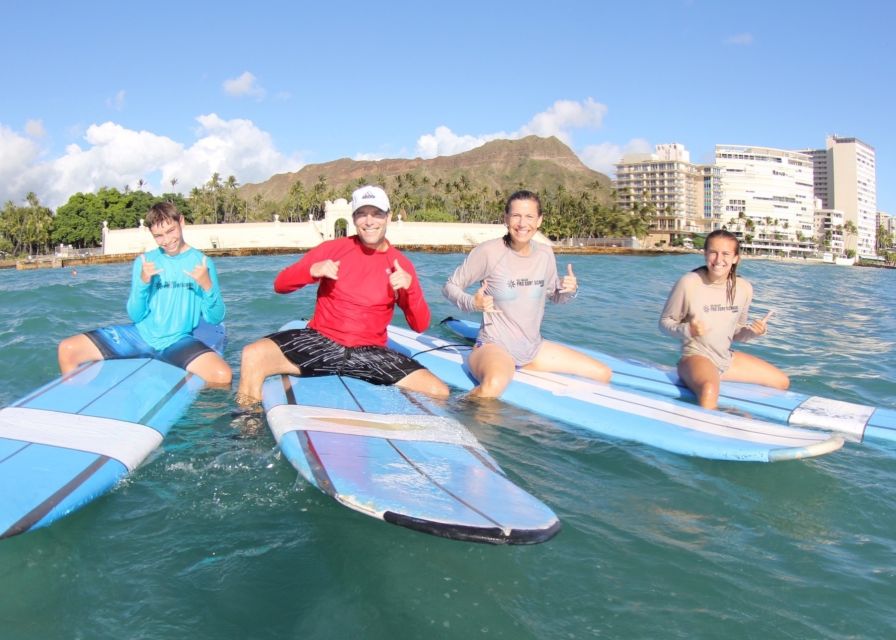 Oahu: Waikiki 2-Hour Beginner Group Surf Lesson - Key Points