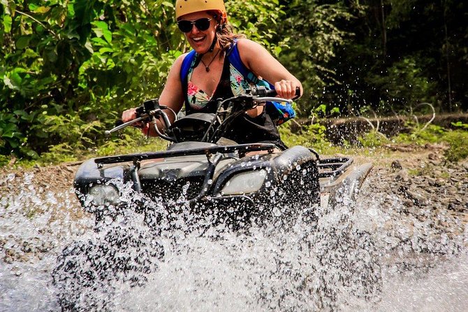 Off- Road ATV Adventure Tour in a Private 850 Acre Park Waterfalls Ocean View