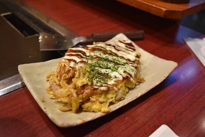 Okonomiyaki Cooking,Japanese Sake Free Flowing Experience - Key Points