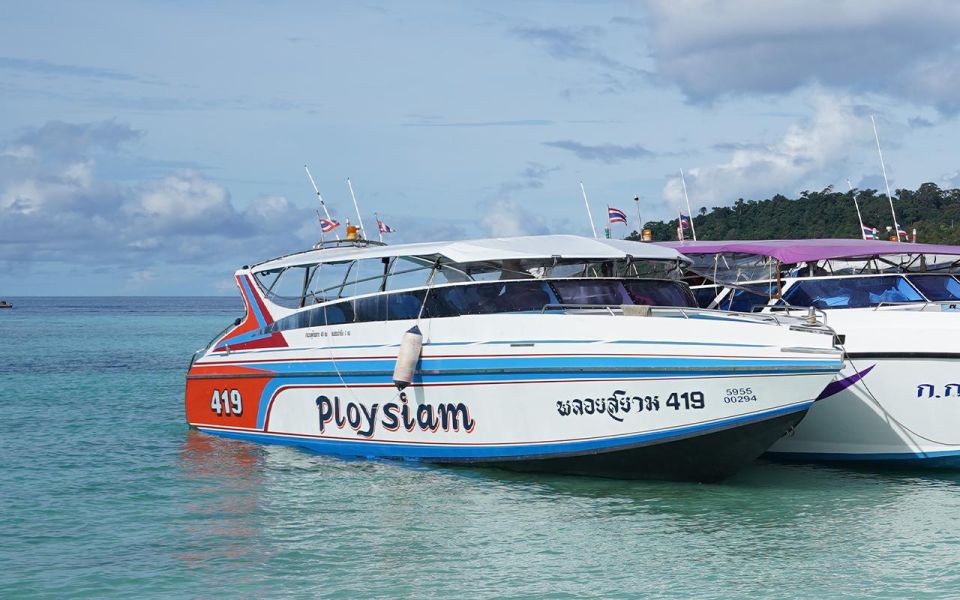 One Way Van and Speedboat Ticket Hat Yai City to Koh Lipe - Key Points