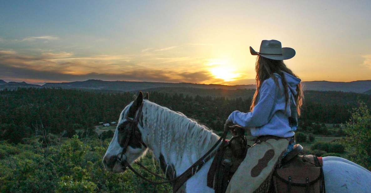 Orderville: Checkerboard Mesa Guided Sunset Horseback Ride - Key Points