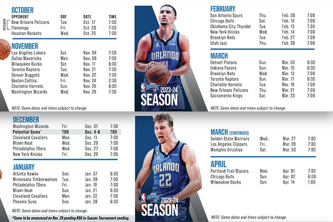 Orlando Magic NBA Basketball Tickets