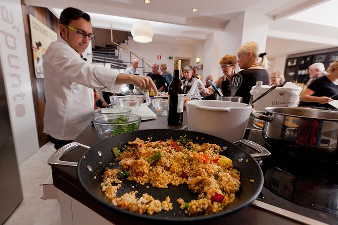 Paella and Tapas Cooking Workshop in Madrid