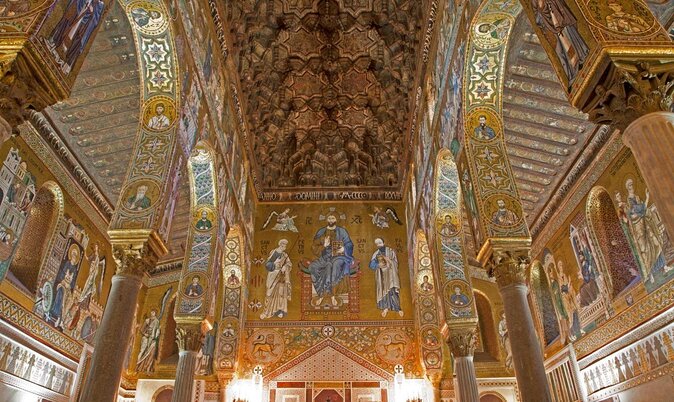 Palermo Guided Tour of Palazzo Dei Normanni and Cappella Palatina - Key Points