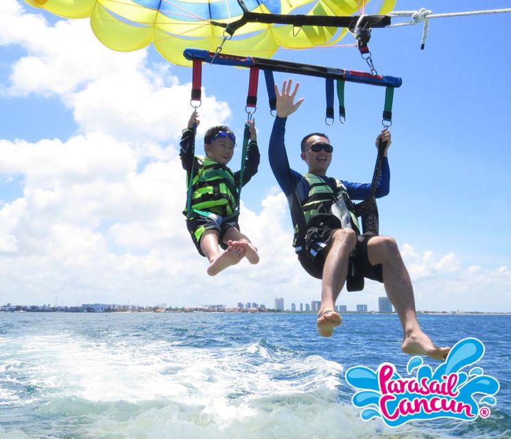 Parasail With Transportation in Playa Mujeres Zone - Key Points