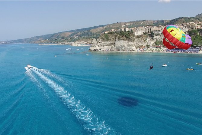 Parasailing Single Flight to Tropea in Small Group - Key Points