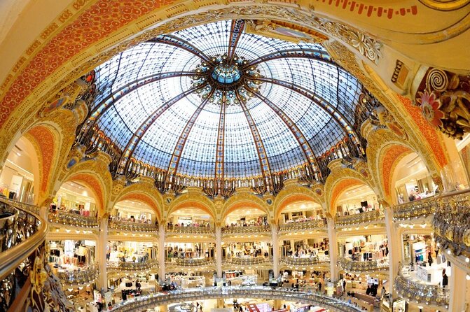 Paris Highlights & Lafayette Shopping From Le Havre - Key Points