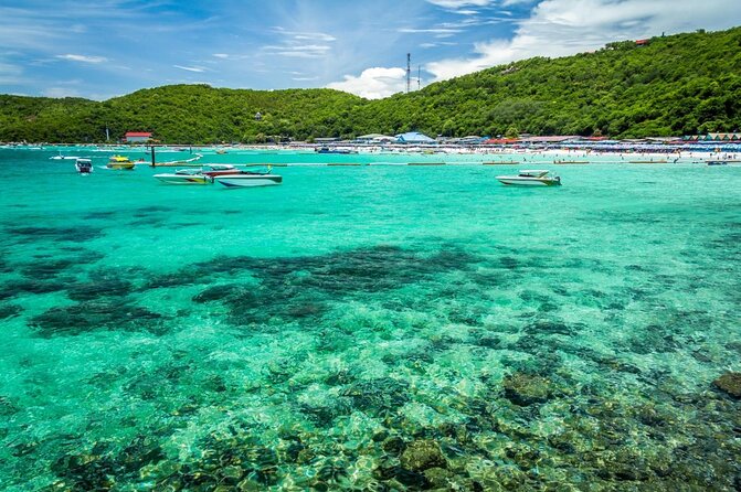 Pattaya : Coral Island Full Day Tour With Snorkeling, Jetski and Parasailing
