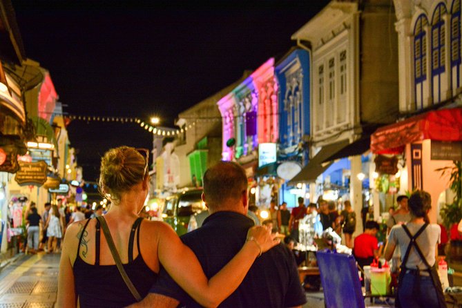 Phuket Night Food Tour & Old Towns Magical Lights - Key Points