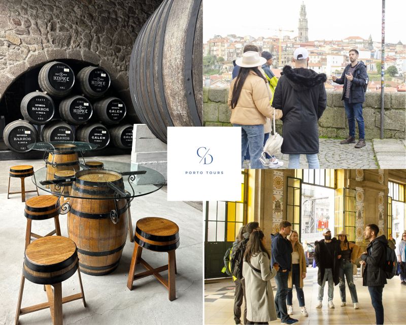 Porto: Guided City Walking Tour & Port Wine Cellar - Key Points